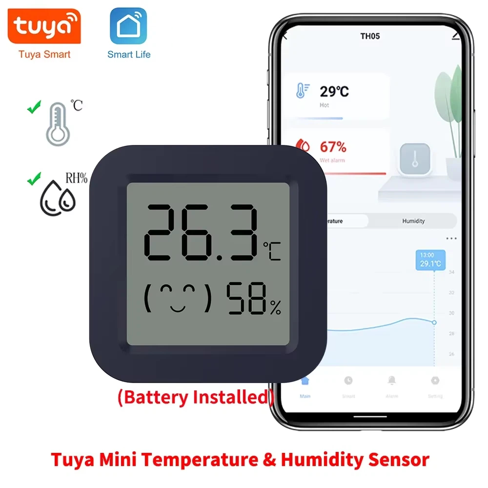 Digital Hygrometer Probe - Capteur de température et d'humidité BT,